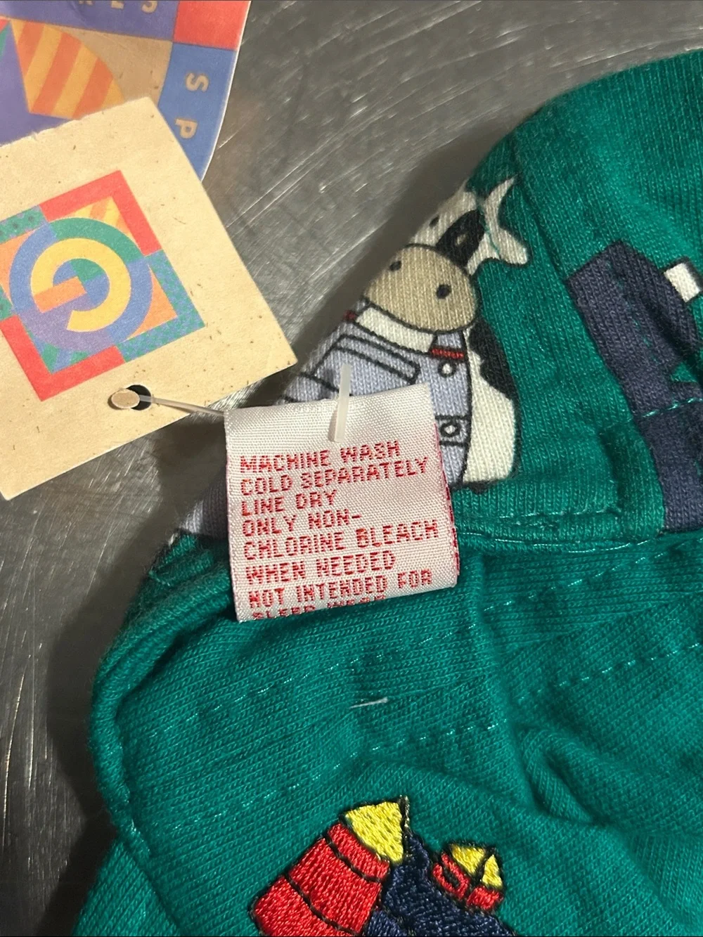 Gymboree Vintage Hat Down On The Farm New With Tags Infant Size Rainbow Tag